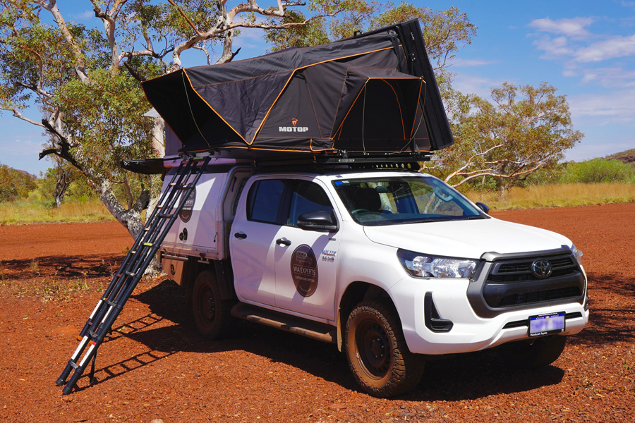 wa experts 4wd hilux twin tent canopy 1063